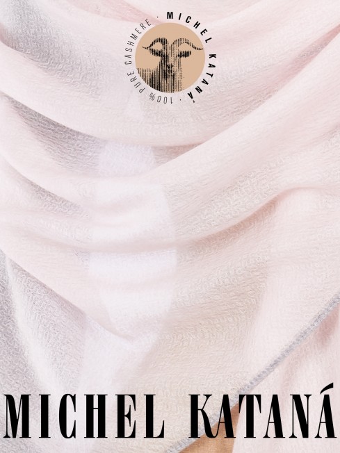 Палантин Унисекс Jq.CASH40_24-JAQUARD-1/ROS